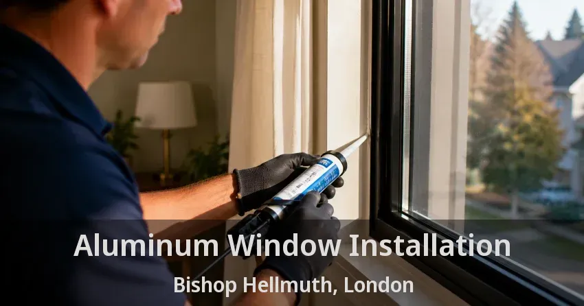 Aluminum Window Installation Bishop Hellmuth, London - ON