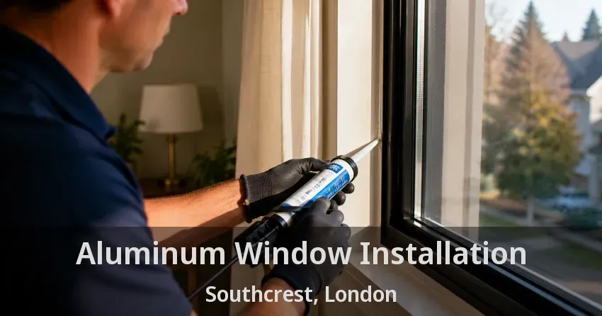 Aluminum Window Installation Southcrest, London - ON