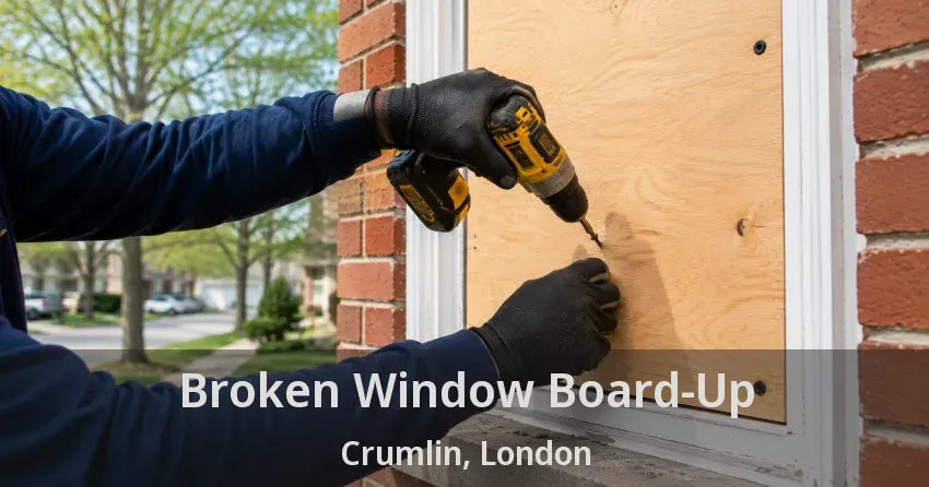 Broken Window Board-Up Crumlin, London - ON