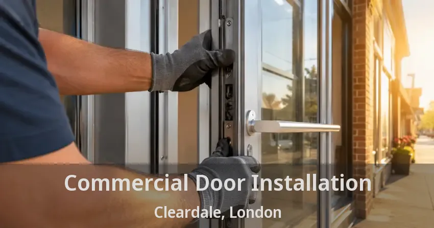 Commercial Door Installation Cleardale, London - ON