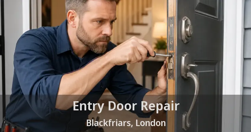 Entry Door Repair Blackfriars, London - ON