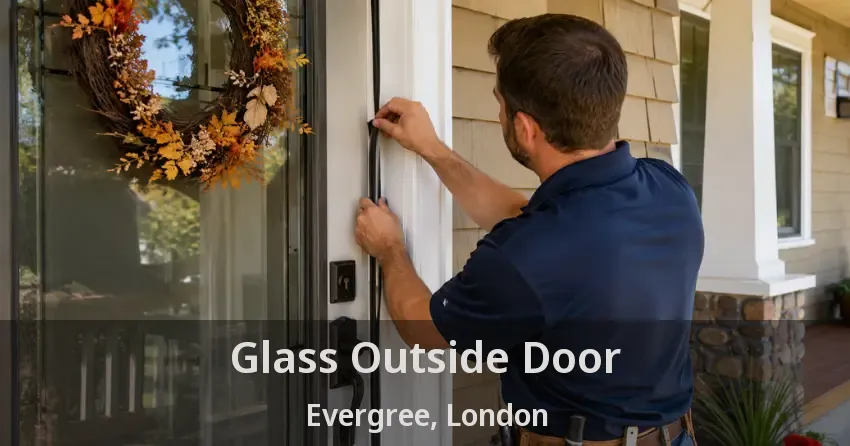 Glass Outside Door Evergree, London - ON