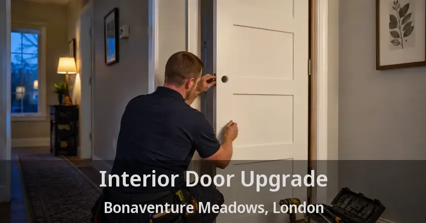 Interior Door Upgrade Bonaventure Meadows, London - ON