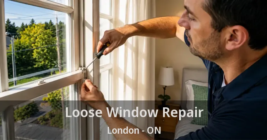 Loose Window Repair London - ON