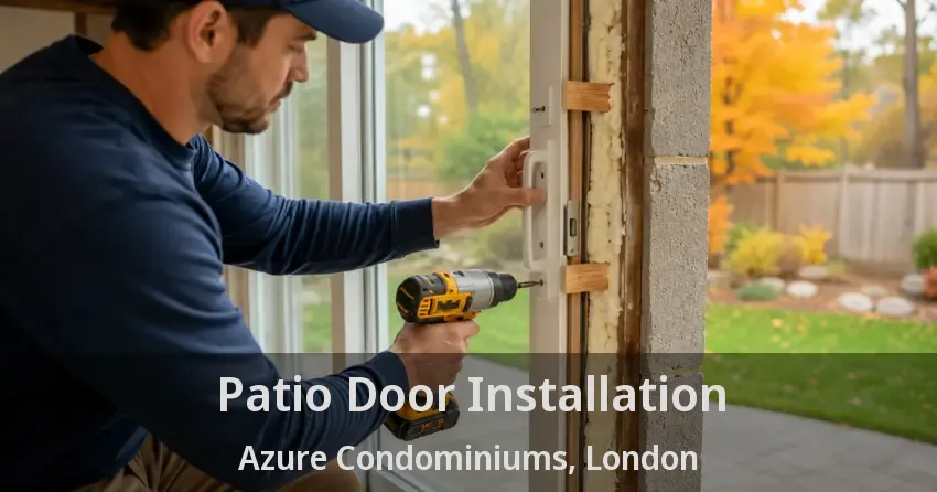 Patio Door Installation Azure Condominiums, London - ON