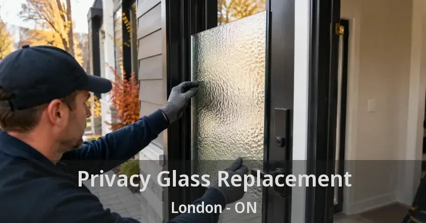 Privacy Glass Replacement London - ON
