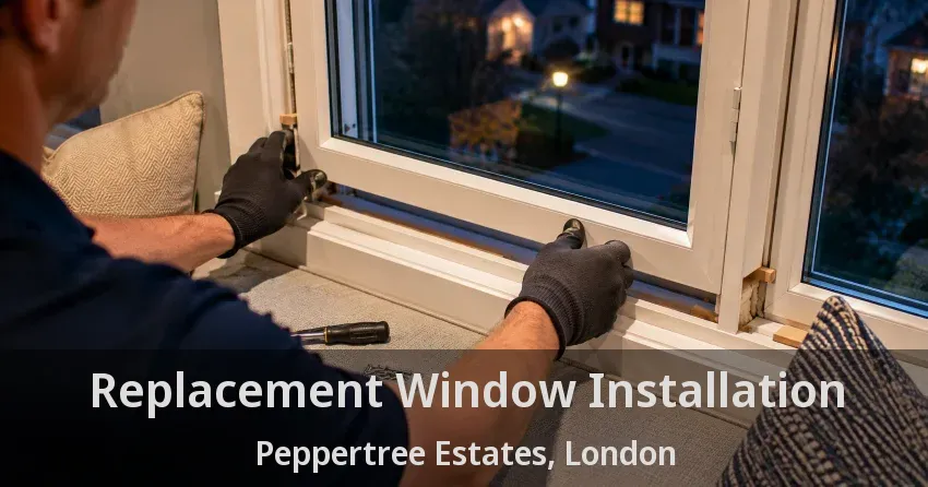 Replacement Window Installation Peppertree Estates, London - ON
