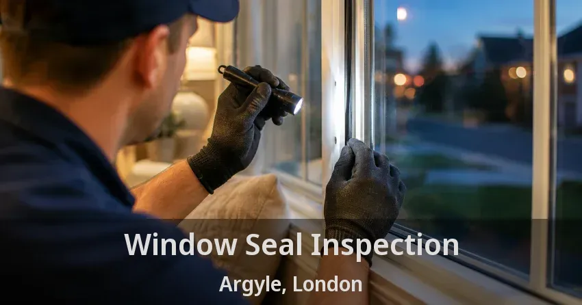 Window Seal Inspection Argyle, London - ON