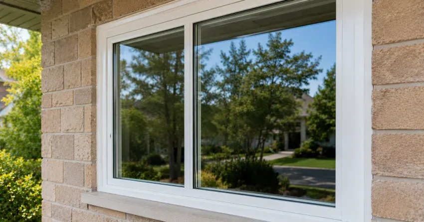 technician installing new insulated glass unit in window frame in Oak Ridge Acres, London